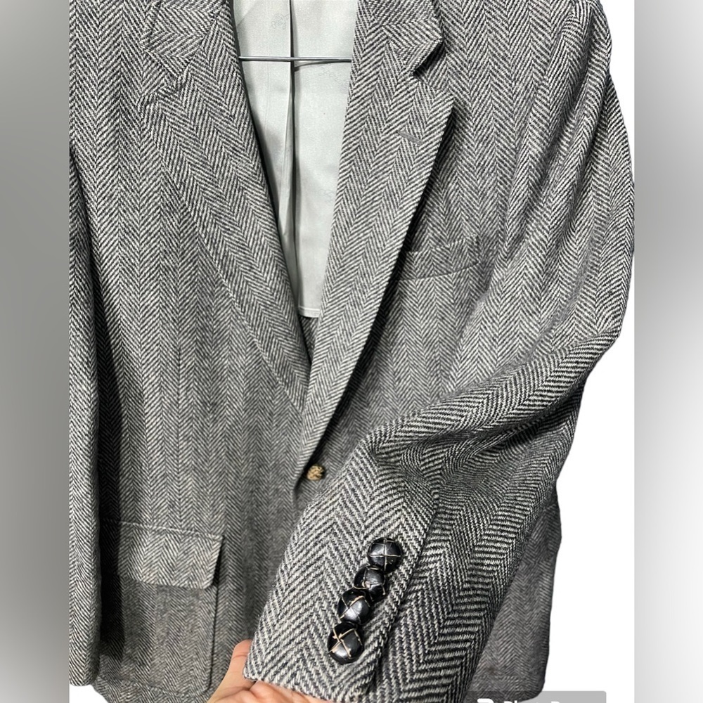 IMPERIAL BY HAGGAR 100% pure WOOL,Blazer men’s Size 42 - Picture 10 of 16
